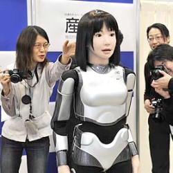 HRP-4C fashion robot