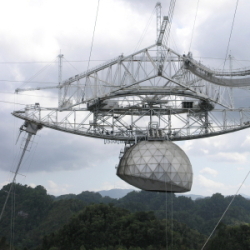 Arecibo Telescope in Puerto Rico