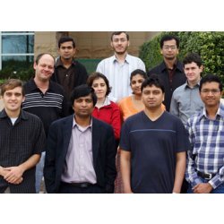 Latifur Khan and his team of Ph.D. students