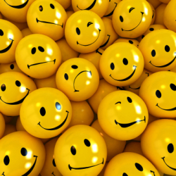 smiley faces with different expressions