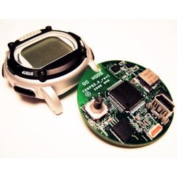 wearable, wireless body sensor with digital wristwatch