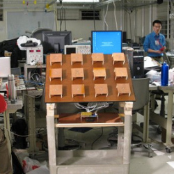 copper plates of Northeastern University students' PC interface