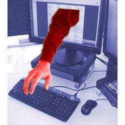 cyber-crime illustration