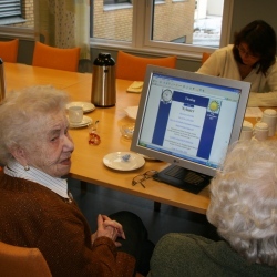 elderly people with the Mpower  system