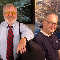 Bill Waite and Danny Thomas of AEgis Technologies, a simulation company