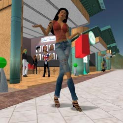 Second Life virtual world