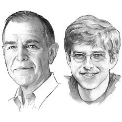 Steve Bourne of Eldorado Ventures and Bryan Cantrill of Sun Microsystems