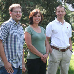 University of Alberta's Eric Legge, Marcia Spetch, and Vadim Bulitko
