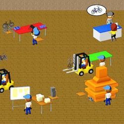 bicycle factory computer game