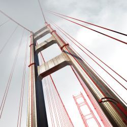 photo-realistic bridge illustration