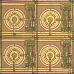 detail of CMOS 32 x 32 SPAD