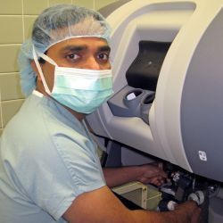 Dr. Mohan Gundeti at the University of Chicago Medical Center