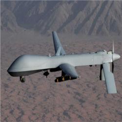 Predator drone video intercepted. 