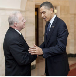 President Obama with Howard A. Schmidt 