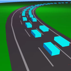 intelligent vehicle traffic model
