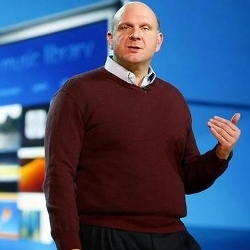 Microsoft CEO Steve Ballmer at CES keynote address