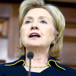 U.S. Secretary of State Hillary Clinton