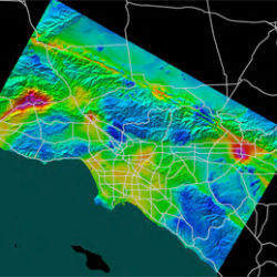 PSHA map