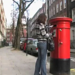 screenshot from UCL film 'Posting a Letter'