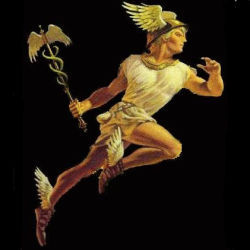 Hermes, messenger of the Greek gods