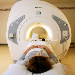 closed MRI scanner