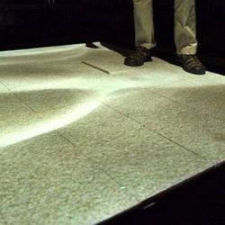 "Haptic" floor