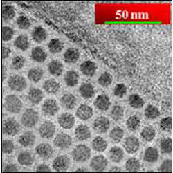 nickel nanodots