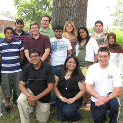 Benedictine University student researchers