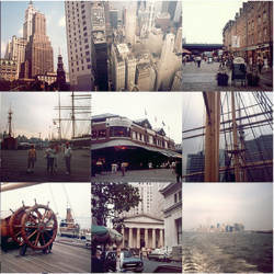 collage of New York