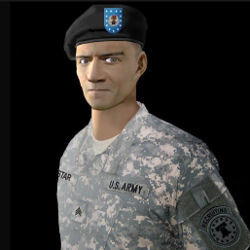 virtual soldier Sgt. Star