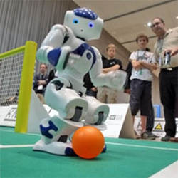 Aldebaran Robotics' Nao humanoid robot