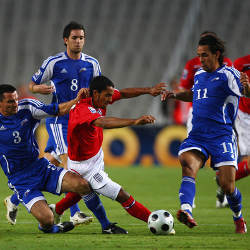 Andorra vs. England in FIFA 2010 qualifying match