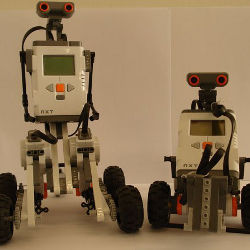 Lego Mindstorms NXT robots