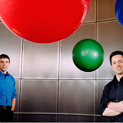 Larry Page and Sergey Brin