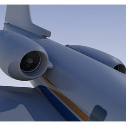 aircraft rendering