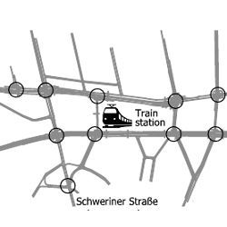 map of Dresden, Germany