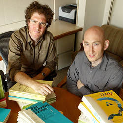 Princeton computer scientists David Blei and Sean Garrish