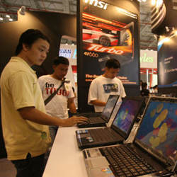 computer exhibition in Ho Chi Minh City