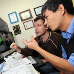 New Mexico State University's Enrico Pontelli and Son Cao Tran 