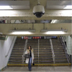 Camera subway station