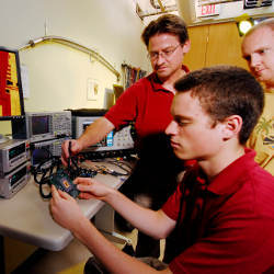 Georgia Tech's John Cressler, Eleazar Kenyon, and Ryan Diestelhorst