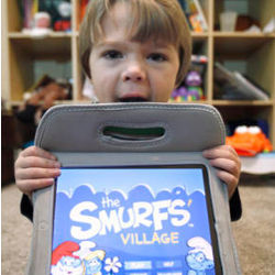 iPad Smurf's Village