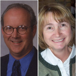 Iowa State Professors James McElroy and Paula Morrow