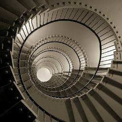 spiral staircase