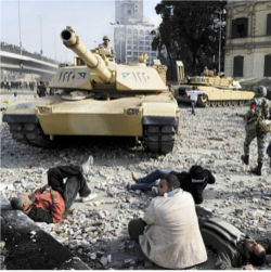 Tank in Cairo