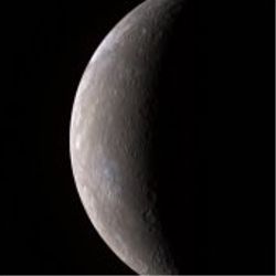 Mercury seen by MESSENGER in 2008