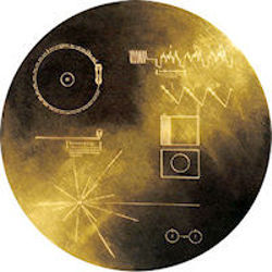 Voyager golden record cover