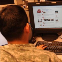 Social media at war