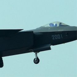 Chinese J-20 fighter plane