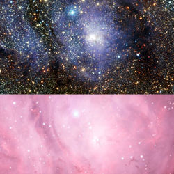 Lagoon nebula views